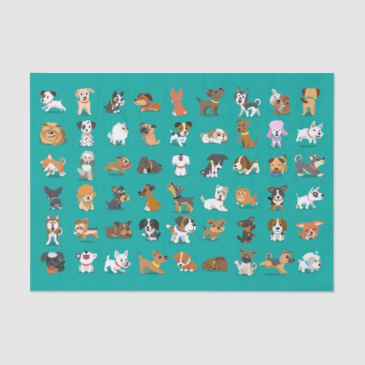 犬好きの犬が世界を育む 薄葉紙 (正面)