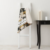 犬好きの犬用かわいい贈り物 – お母さん/パパパーソナライズされた シェルパブランケット (インサイチュ)