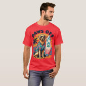 犬好きの足 Tシャツ (正面フル)