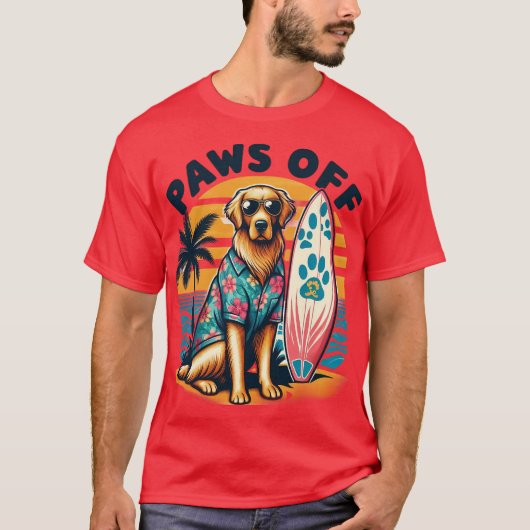 犬好きの足 Tシャツ (正面)