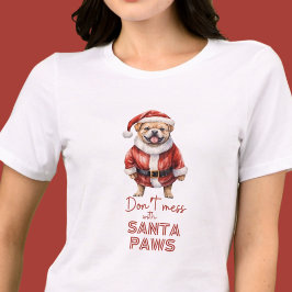 犬好きクリスマス トライブレンドTシャツ