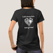 犬好きスウェットシャツ Tシャツ (裏面)