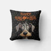 犬好きハロウィーン クッション (正面)
