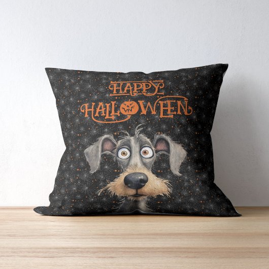 犬好きハロウィーン クッション