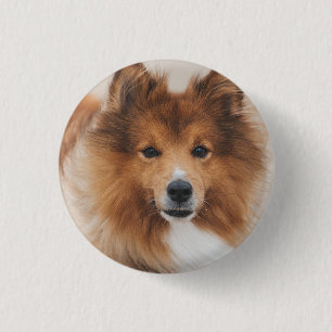 犬好きパーソナライズされたペット写真 缶バッジ