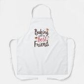 犬好きベイカー エプロン (正面)