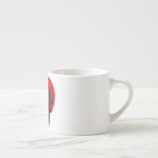 犬好きマグタンブラー | Magギフト |恋人のプレゼント エスプレッソカップ (右)