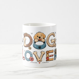 犬好きワードアート  コーヒーマグカップ