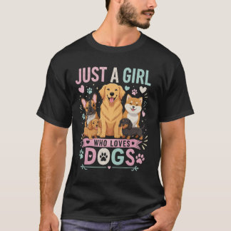 犬好き女子 ギフト Tシャツ