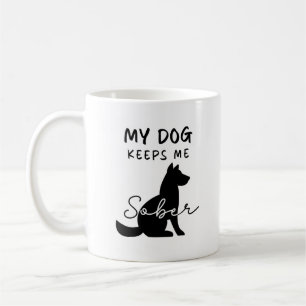 犬好き陽気 コーヒーマグカップ