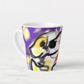 犬好き カフェラテマグ (左アングル)