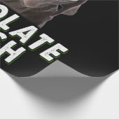 犬好き |キスI'm Chocolate Labrish ラッピングペーパー (角)