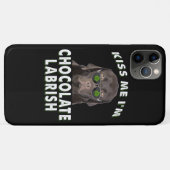 犬好き |キスI'm Chocolate Labrish Case-Mate iPhoneケース (裏面(横))