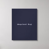 犬好き キャンバスプリント (正面)