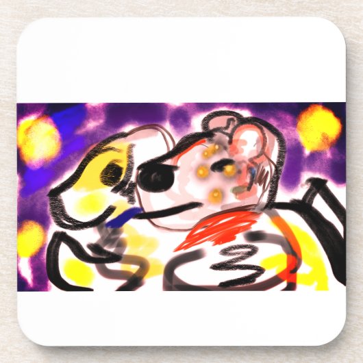 犬好き コースター (正面)