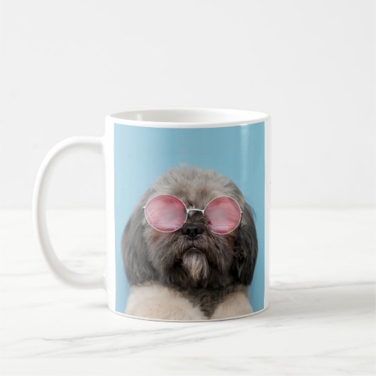 犬好き コーヒーマグカップ (左)