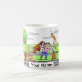 犬好き コーヒーマグカップ (中央)