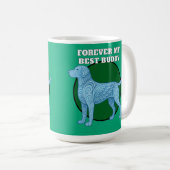 犬好き コーヒーマグカップ (正面右)