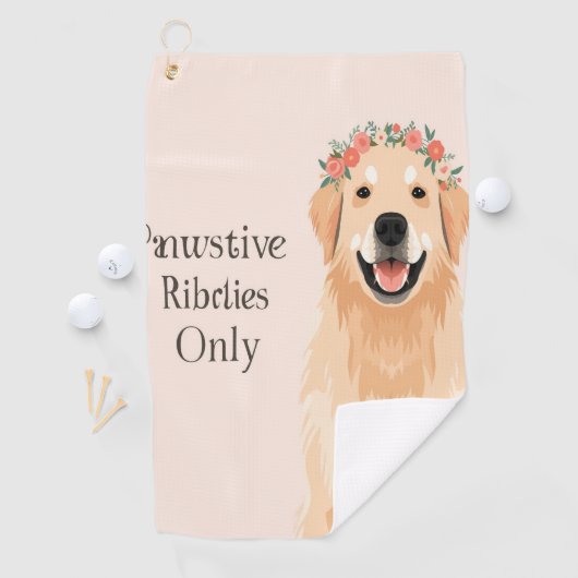 犬好き ゴルフタオル (インサイチュ)