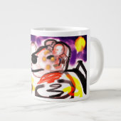 犬好き ジャンボコーヒーマグカップ (正面右)