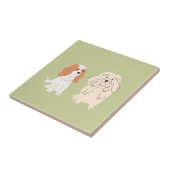 犬好き タイル (側面)