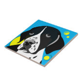 犬好き タイル (側面)