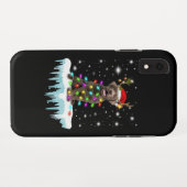 犬好き |チョコレートラブラドールクリスマスライト Case-Mate iPhoneケース (裏面(横))