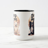 犬好き ツートーンマグカップ (中央)