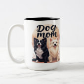 犬好き ツートーンマグカップ (左)