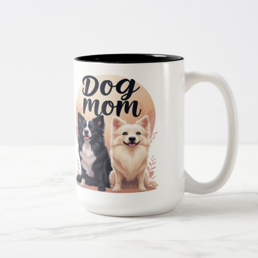 犬好き ツートーンマグカップ (右)