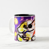 犬好き ツートーンマグカップ (正面左)