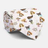 犬好き ネクタイ (ロール)