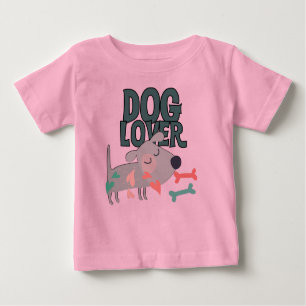 犬好き ベビーTシャツ