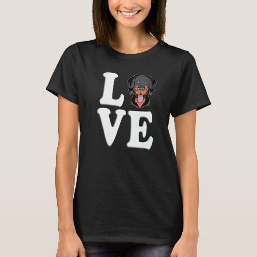 犬好き ロットワイラー メンズ レディース 1 Tシャツ (正面)