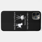 犬好き |映画で気に死んだ人はいない Case-Mate iPhoneケース (裏面(横))