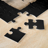 犬好き |有罪チョコレートラブラドール悪犬 ジグソーパズル (側面)