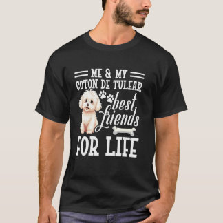 犬好き 犬の飼い主 最高の友達 子犬 コトン Tシャツ