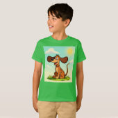 犬好き Tシャツ (正面フル)