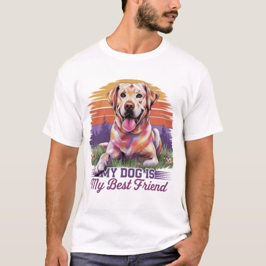 犬好き Tシャツ (正面)