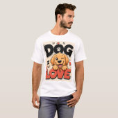 犬好き Tシャツ (正面フル)