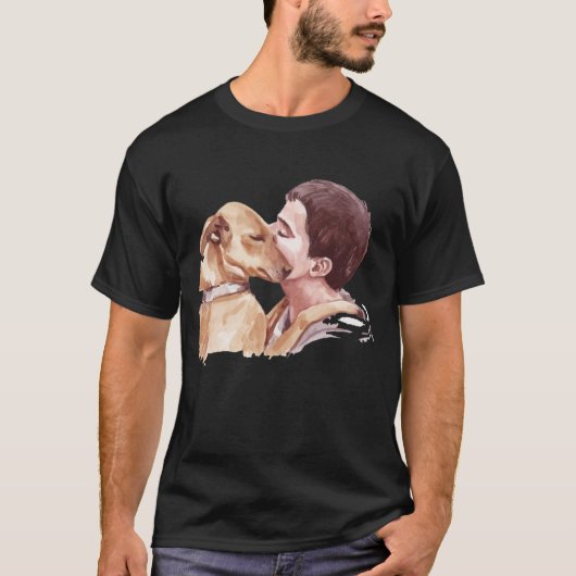犬好き Tシャツ (正面)