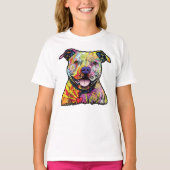 犬好き v01 tシャツ (正面)