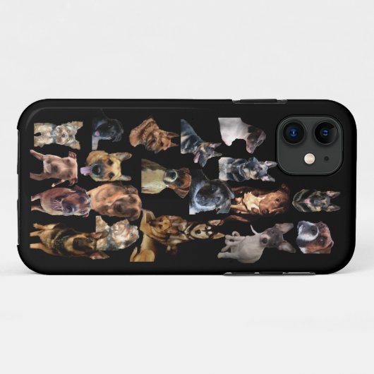 犬好きiPhone / iPadケース Case-Mate iPhoneケース (裏面(横))