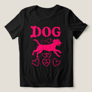 犬好きTシャツ、愛犬家ギフト、ランニングドッグ トライブレンドTシャツ