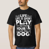 犬好きTシャツ Tシャツ (正面)