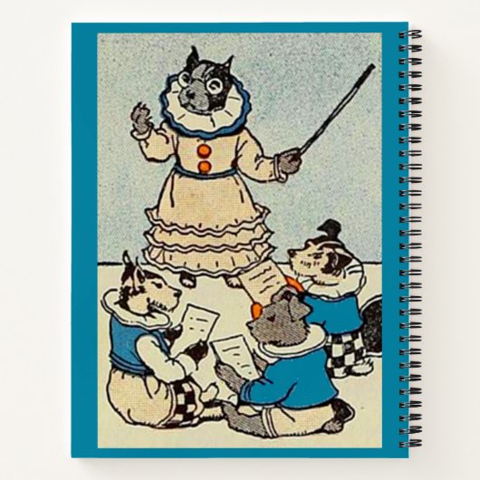 犬学校 ノートブック (裏面)