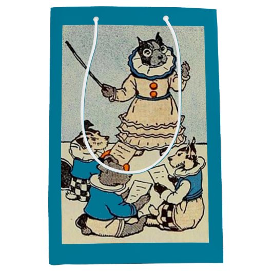 犬学校 ミディアムペーパーバッグ (正面)