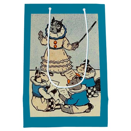 犬学校 ミディアムペーパーバッグ (裏面)