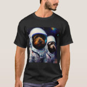犬宇宙飛行士 Tシャツ (正面)