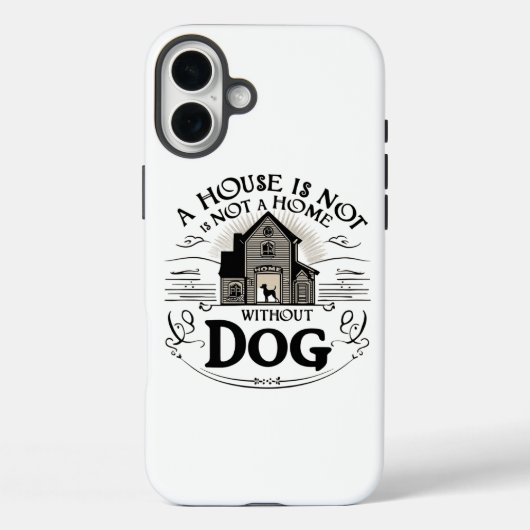 犬完全な家庭 Case-Mate iPhoneケース (裏面)